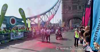 Bristol teen protester causes chaos at London Marathon