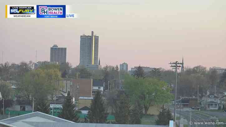 Warming up to start the week