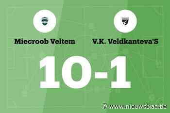 Doelpuntenfestijn bij Miecroob Veltem B tegen VK Veldkanteva's