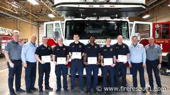 Ill. FFs recognized for rescue of 5 in apartment fire