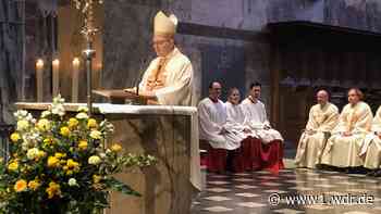 Gedenken an Papst Franziskus im Aachener Dom