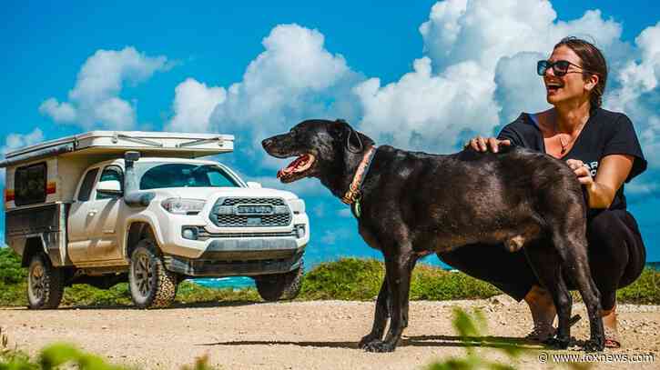 Woman sells home to travel full-time in truck after dad's unexpected death