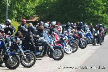 Auf dem Motorrad zum Gottesdienst
