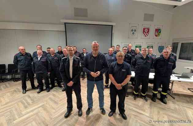 FW-KLE: Austausch zwischen Freiwilliger Feuerwehr Bedburg-Hau und Kreispolizeibehörde Kleve