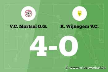 Mortsel OG B wint thuis van VC Wijnegem B, mede dankzij twee treffers Roels