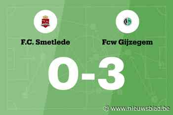 FCW Gijzegem wint uit van FC Smetlede B, mede dankzij twee treffers Temmerman