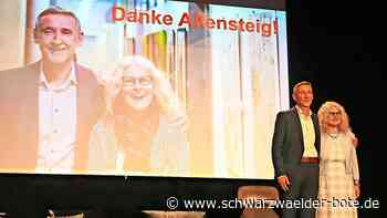 500 Gäste gekommen: Altensteig verabschiedet seinen Bürgermeister Gerhard Feeß