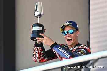 Absent des podiums depuis 18 mois, le Niçois Fabio Quartararo termine deuxième du MotoGP d'Espagne