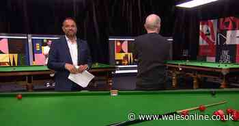 Steve Davis turns back on BBC snooker cameras and refuses to go on in awkward moment