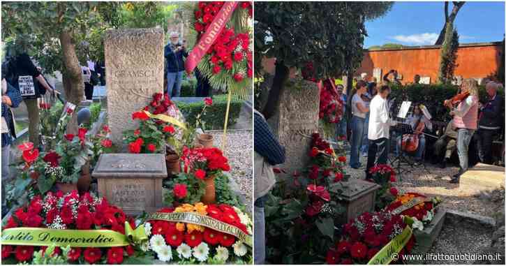 Si ricorda Antonio Gramsci? Vietate bandiere e drappi rossi. L’inedito caso al Cimitero Acattolico di Roma