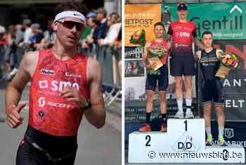 Jasper Sabbe wint in Tielt zijn eerste triatlon van het seizoen: “Eindelijk sta ik nog eens op het hoogste podium”