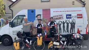 Zwei Franzosen – ein überraschter Landsmann: Mit dem Rad von Paris über Schönberg bis Peking