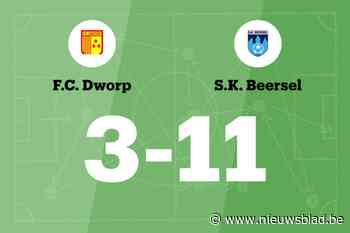 Doelpuntenfestijn bij SK Beersel tegen Dworp B