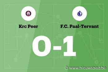Excelmans leidt Paal-Tervant voorbij RC Peer