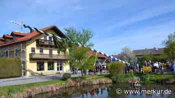 Erstmals nach 39 Jahren: Höhenrainer stellen neuen Maibaum von Hand auf