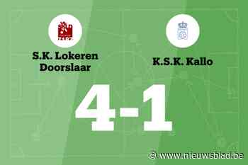 SKL Doorslaar wint sensationeel duel tegen KSK Kallo