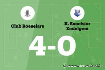 Trioen maakt twee goals voor Club Roeselare in wedstrijd tegen Excelsior Zedelgem