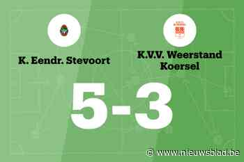 Stevoort wint sensationeel duel tegen Koersel B