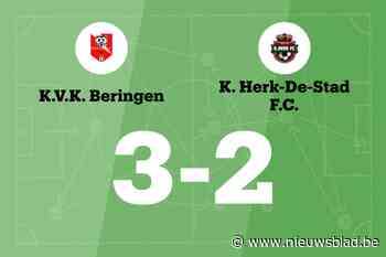 Herk FC verliest uit met een doelpunt verschil van KVK Beringen