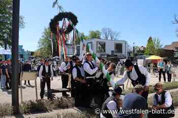 Viel los beim Maibaum- und Radelfest