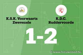 Filip Swimberghe en Rune Verbrugghe bezorgen Daring Ruddervoorde B zege tegen SKV Zwevezele