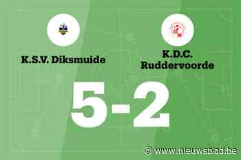 Tanghe scoort drie keer, KV Diksmuide Oostende B verslaat Daring Ruddervoorde