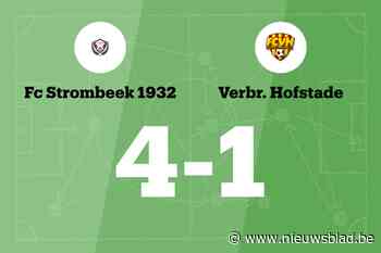 Pierard maakt twee goals voor Strombeek 1932 in wedstrijd tegen Hofstade