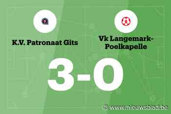 VP Gits na rust voorbij VK Langemark-Poelkapelle