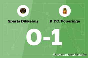Peel is goud waard voor FC Poperinge tegen Sparta Dikkebus