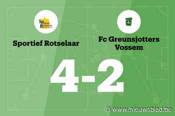 Mertens scoort twee keer voor Rotselaar B in wedstrijd tegen Vossem