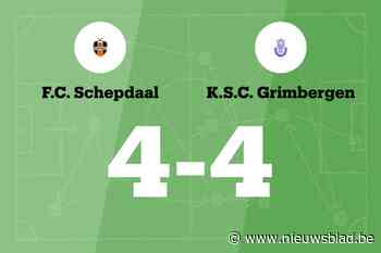 Schepdaal en SC Grimbergen delen de punten
