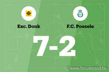 Excelsior Donk overklast FC Poesele B
