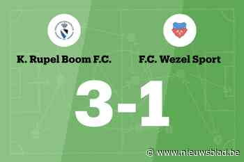 Rupel Boom wint duel tegen Wezel Sport