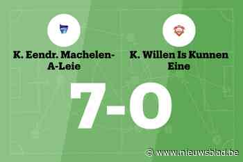 Eendracht Machelen-aan-de-Leie B overklast KWIK Eine B