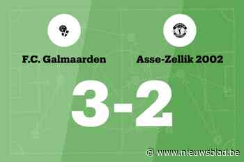 Asse-Zellik 2002 verliest uit met een doelpunt verschil van Galmaarden