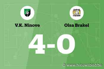 KVK Ninove B wint thuis van Olsa Brakel B