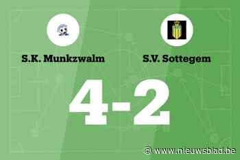 SK Munkzwalm B wint thuis van SV Zottegem B, mede dankzij twee treffers Janssens