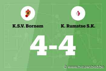 Rumst sleept gelijkspel uit de brand in de uitwedstrijd tegen Bornem