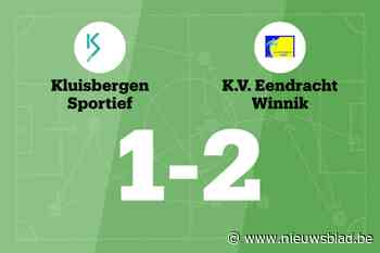 Eendracht Winnik wint van Kluisbergen Sportief