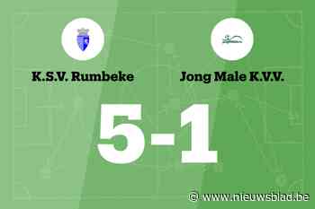 Timmerman scoort twee keer voor SV Rumbeke in wedstrijd tegen Jong Male