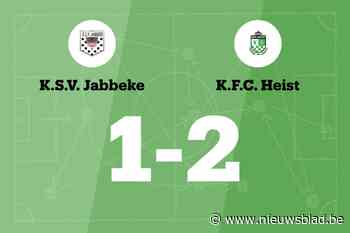 FC Heist boekt zege op SV Jabbeke na goede eerste helft