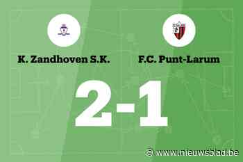 Zandhoven na rust voorbij Punt-Larum