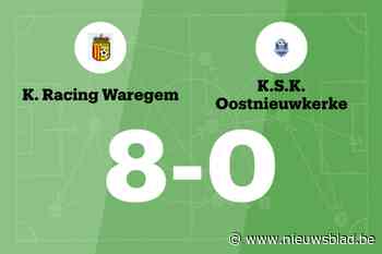 Racing Waregem laat KSK Oostnieuwkerke kansloos
