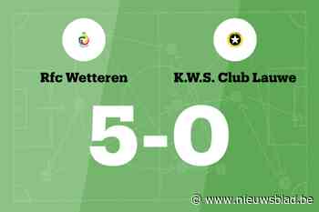 RFC Wetteren overklast WS Lauwe