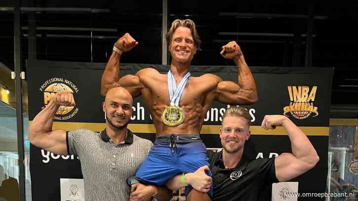 Na motorongeluk vindt Luco (22) nieuwe passie met bodybuilden en wint NK