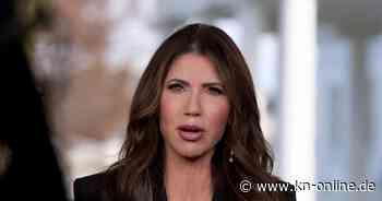 Kristi Noem: Verdächtiger nach Diebstahl von Handtasche festgenommen