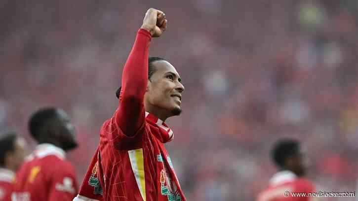 Van Dijk noemt kampioenschap Liverpool 'niet vanzelfsprekend'