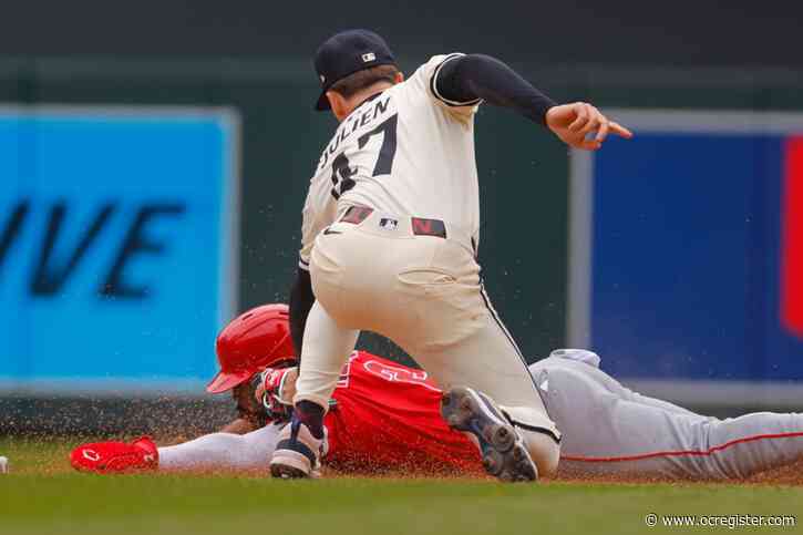 Slumping Angels hitters strike out 13 more times as Twins sweep series