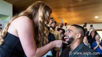 Lions sixth-round pick Ahmed Hassanein proposes to girlfriend after being drafted