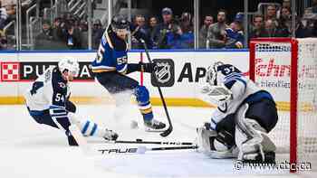Jets lose Game 4 in St. Louis after Blues score string of 2nd-period goals